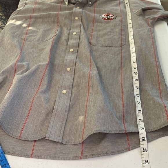 Vintage Coca Cola Drivers Work Shirt Uniform Collectible Embroidery Button Down - Picture 11 of 13